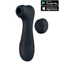 Вакуумный стимулятор с вибрацией и приложением Satisfyer Pro 2 Generation 3 графитовый