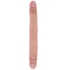 Фаллоимитатор двухсторонний гибкий King Cock Slim Double Dildo 31 см телесный фото 1
