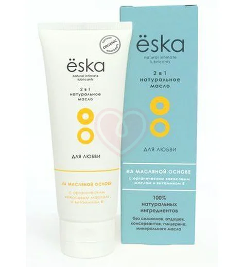 Натуральная смазка для любви на масляной основе Ёska 75 мл фото 1