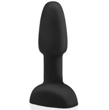 Анальная вибропробка с ротацией b-Vibe Rimming Petite чёрная