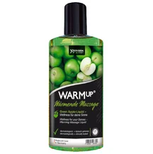 Съедобное разогревающее масло WarmUp Зелёное Яблоко 150 мл