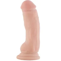 Вибратор реалистик на присоске Toyfa Realstick Elite 17,5 см телесный