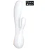 Вибратор со стимулятором клитора Satisfyer Mono Flex с приложением белый фото 1