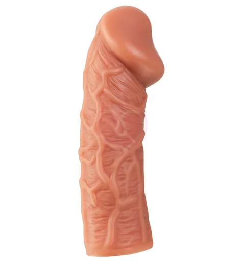 Реалистичная насадка Kokos Penis Sleeve PS001-L фото 1