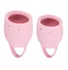 Набор из 2 менструальных чаш Lola Natural Wellness Magnolia розовый фото 1