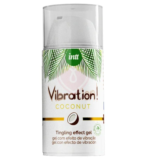 Стимулирующий гель со вкусом кокоса Intt Vibration! Coconut 15 мл фото 1