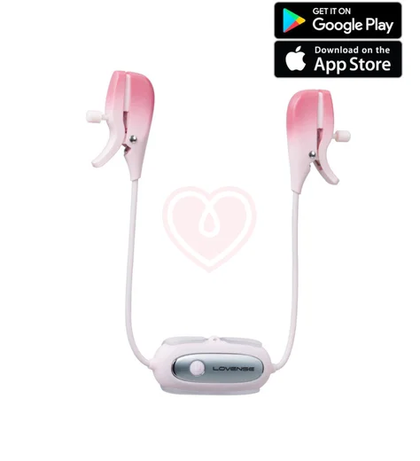 Зажимы для сосков Lovense Gemini с вибрацией и управлением от приложения фото 1