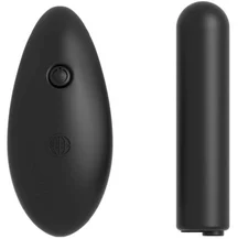 Клиторальный набор с вибратором и пультом Remote Control Vibrating Panties черный