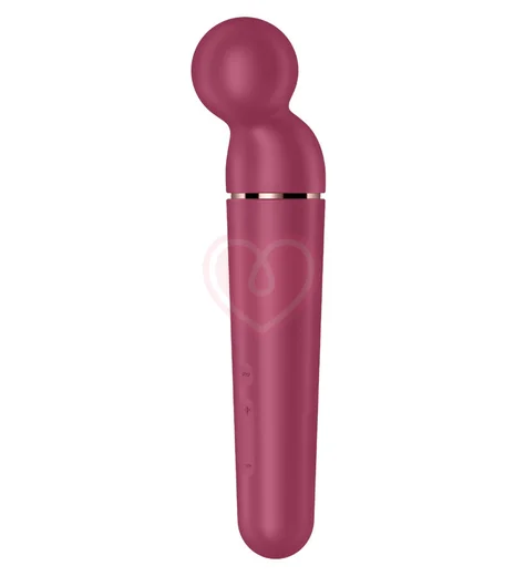 Вибромассажёр Satisfyer Planet Wand-er бордовый фото 1