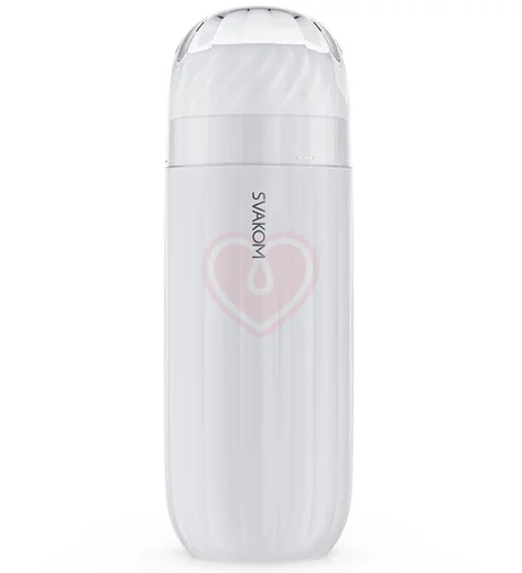 Автоматический мастурбатор Svakom Sam белый фото 1
