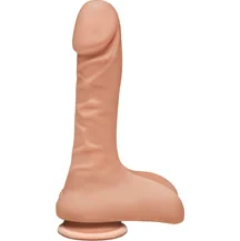 Фаллоимитатор с мошонкой The D Super D 19 см телесный