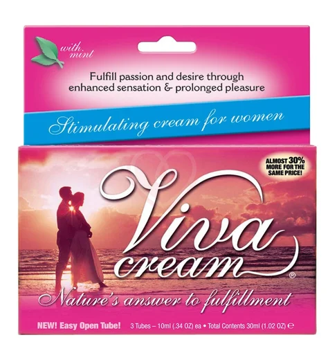 Крем стимулирующий для женщин Swiss Navy VivaCream 3х10 мл фото 1