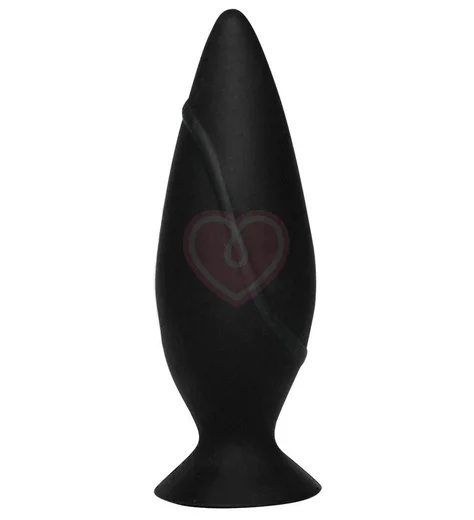 Анальная пробка Smile Pointer Small чёрная фото 1