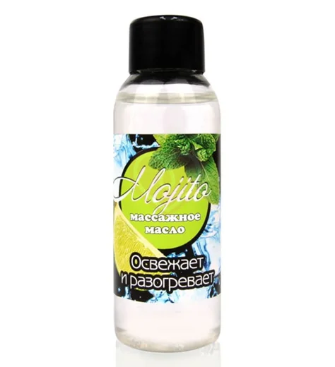 Масло массажное Eros с ароматом Мохито 50 мл фото 1