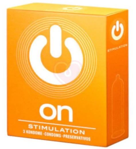 Презервативы с пупырышками On Stimulation 3 шт фото 1