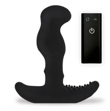 Массажёр простаты Nexus G-Stroker с вибрацией и эффектом римминга чёрный