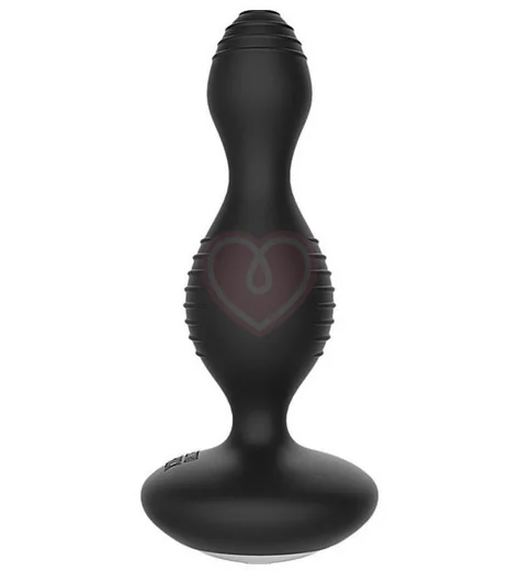 Анальная вибропробка с электростимуляцией Shots Vibrating Buttplug фото 1