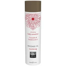 Массажное масло Shiatsu Massage Oil Warming Кориандр и сандал 100 мл