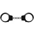 Металлические наручники Beginner's Handcuffs чёрные фото 1