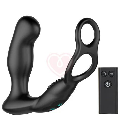 Стимулятор простаты с колечками для члена и мошонки Nexus Revo Embrace фото 1