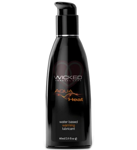 Разогревающий лубрикант на водной основе Wicked Aqua Heat 60 мл фото 1