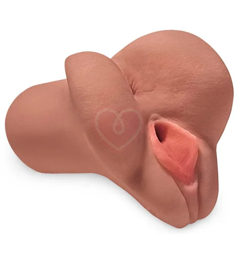 Мастурбатор вагина и попка PDX Plus Pick Your Pleasure Stroker Tan мулатка фото 1