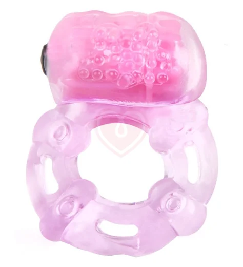 Эрекционное виброкольцо Браззерс 2 см розовое фото 1