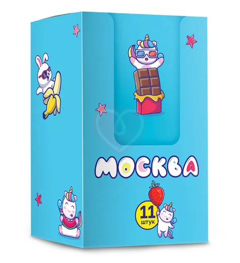 Набор пробников лубрикантов Москва Вкусная Ассорти 11 саше по 10 мл фото 1