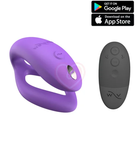 Вибратор для пар We-Vibe Sync O с дистанционным управлением фиолетовый фото 1