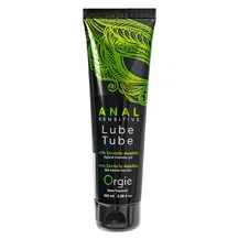 Гибридный анальный лубрикант Orgie Anal Sensitive с гиауроновой кислотой 100 мл