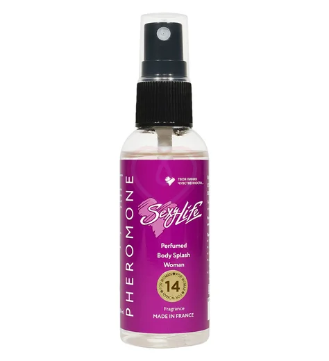 Парфюмированный спрей для тела Sexy Life №14 с феромонами для женщин 50 мл фото 1