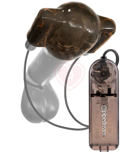 Вибратор для головки члена Dual Vibrating Head Teaser с пультом фото 1