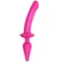 Двусторонний фаллоимитатор Strap-On-Me Switch Plug-In Semi-Realistic Dildo L розовый фото 1