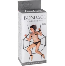 Фиксация для бондажа Паутина Bondage Collections Web Restraint System Plus Size чёрный