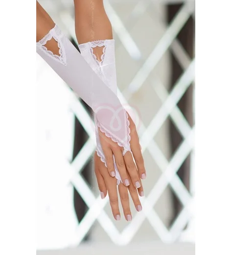 Перчатки Soft Line Collection белые фото 1