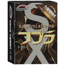 Презервативы Sagami Cobra конусообразные супер облегающие 3 шт