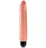 Вибратор King Cock Vibrating Stiffy 25 см телесный фото 1