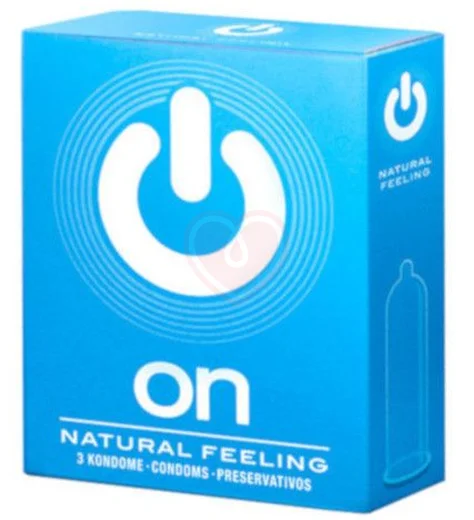 Классические презервативы On Natural Feeling 3 шт фото 1