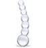 Стеклянный стимулятор Glas Beaded Dildo фото 1