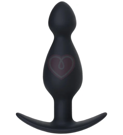 Анальная пробка ToyFa A-Toys размер M чёрная фото 1