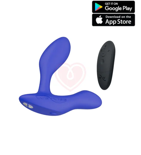Вибростимулятор для простаты We-Vibe Vector+ синий фото 1