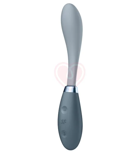 Гибкий вибратор Satisfyer G-Spot Flex 3 серый фото 1