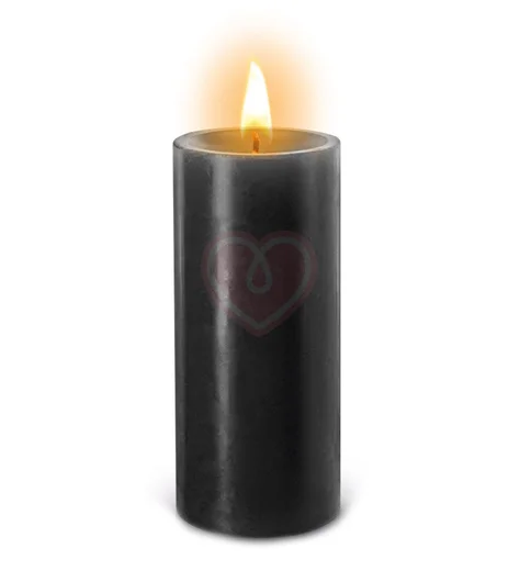 Низкотемпературная свеча для ваксплея Fetish Tentation чёрная фото 1