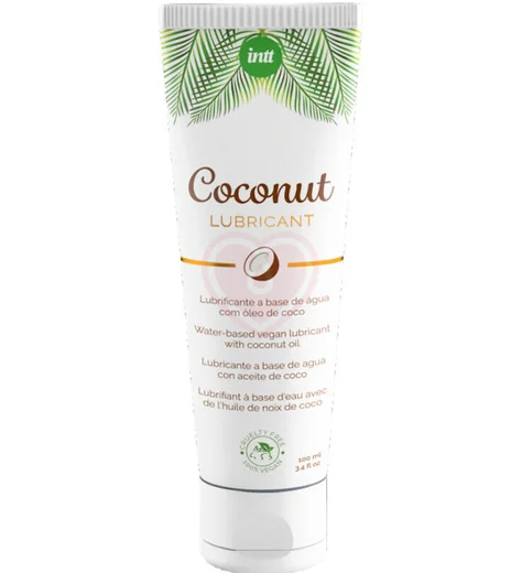 Веганская смазка Intt Vegan Coconut с кокосовым маслом 100 мл фото 1