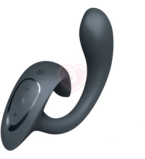 Вибратор для стимуляции зоны G и клитора Satisfyer G for Goddess 1 тёмно-серый фото 1