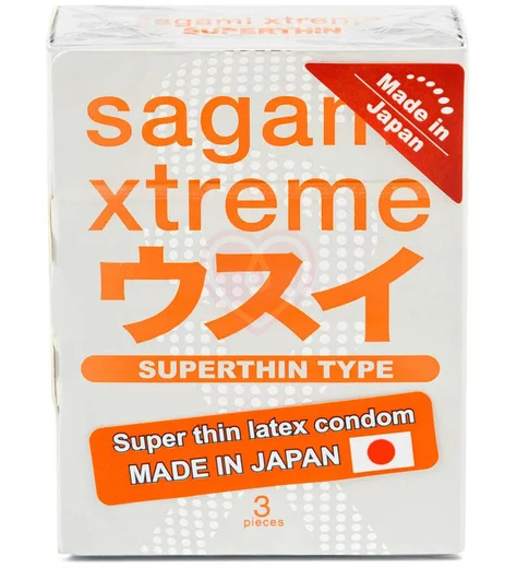 Ультратонкие презервативы Sagami Xtreme Superthin 004 3 шт фото 1