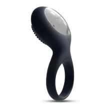 Эрекционное кольцо с клиторальным стимулятором Svakom Tyler чёрное