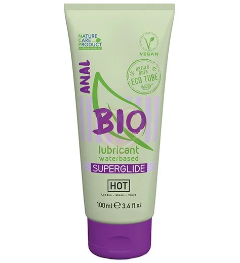 Органический анальный лубрикант Hot Bio Anal Superglide 100 мл фото 1