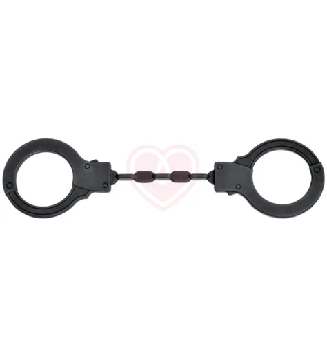 Силиконовые наручники ToyFa A-Toys чёрные фото 1