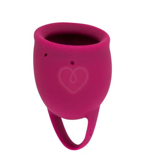 Менструальная чаша Lola Natural Wellness Peony 20 мл бордовая фото 1